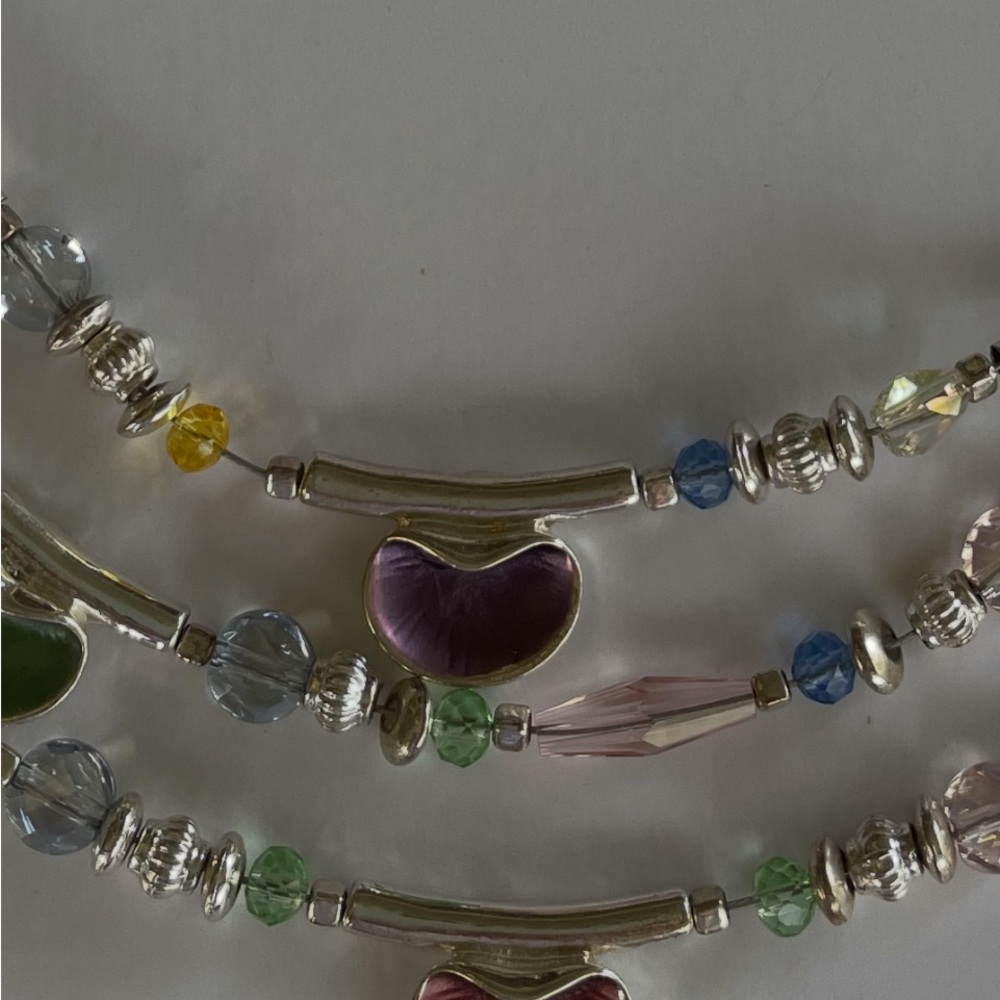 Colorful Beaded Necklace - Picture 3 of 6
